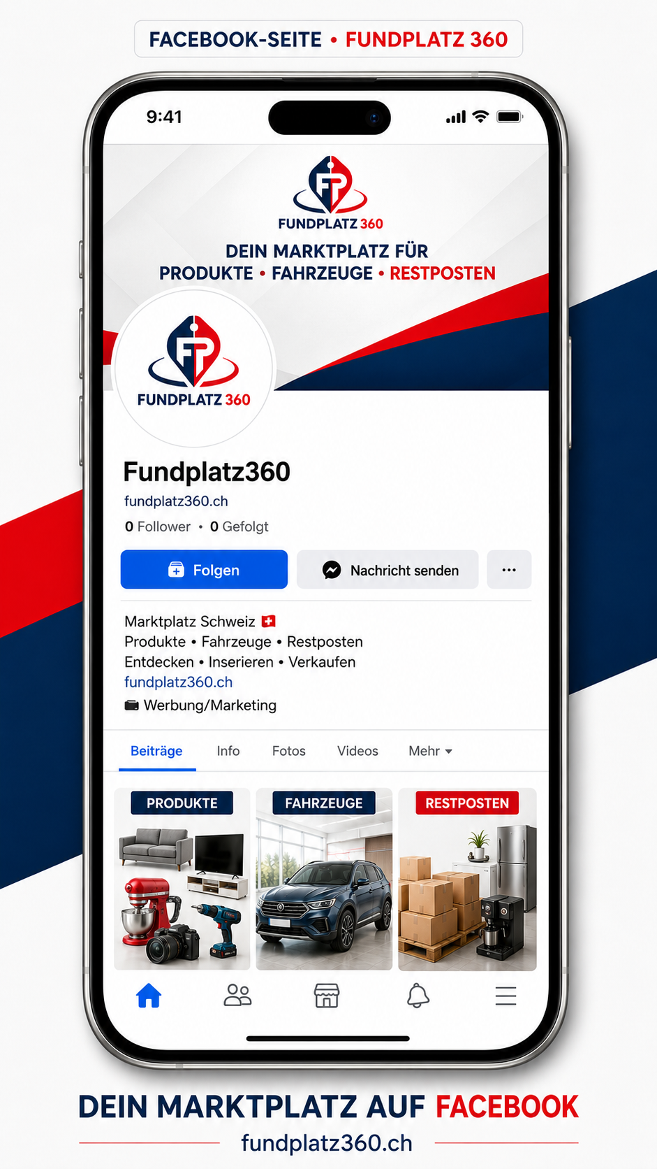 Fundplatz 360 Facebook Seite